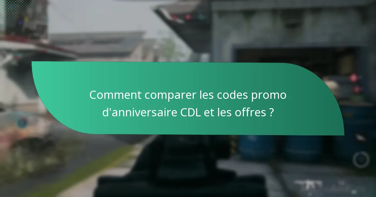 Quelles célébrations marquantes sont associées aux anniversaires CDL ?