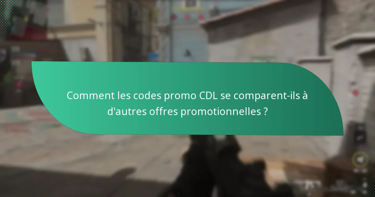 Quelles offres saisonnières sont disponibles pour les opérateurs CDL ?
