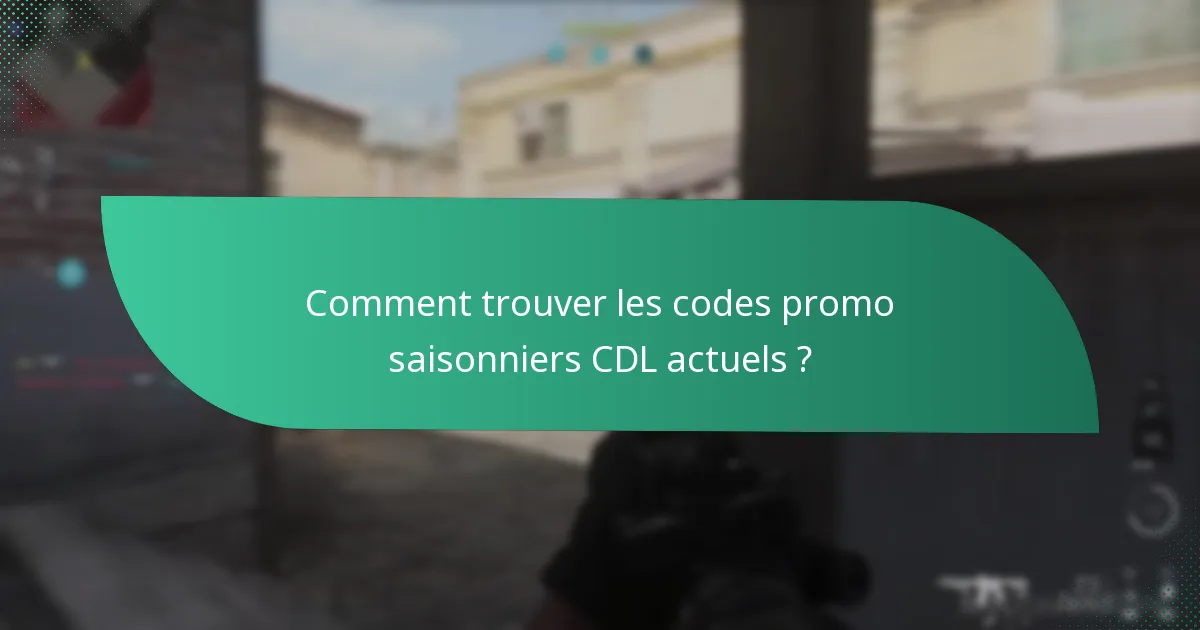 Comment appliquer les codes promo saisonniers CDL ?