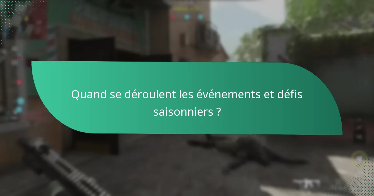 Quels prix sont généralement offerts dans les prix saisonniers des défis d’événements ?