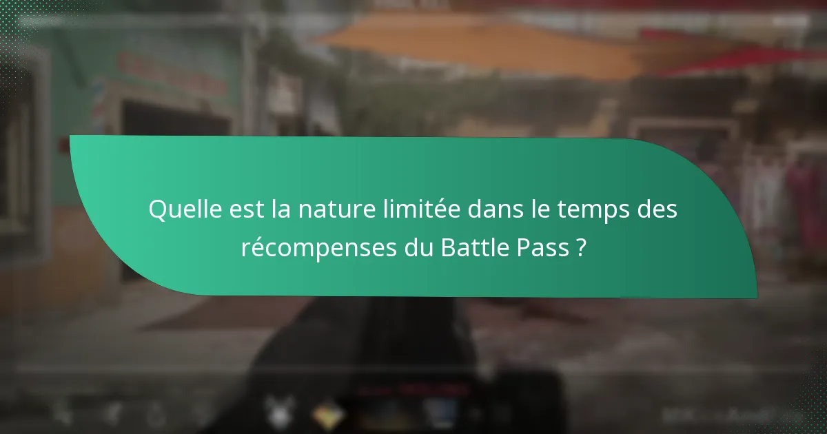Quelles sont les récompenses spécifiques aux événements dans le Battle Pass ?
