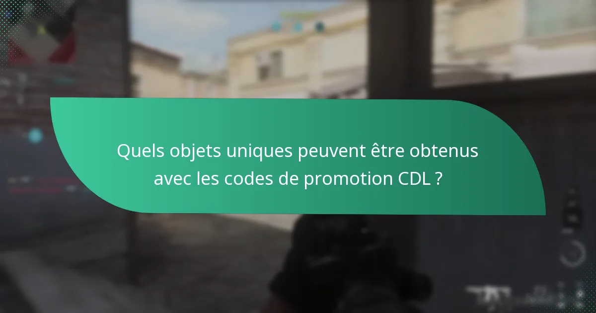 Comment les codes de promotion CDL se comparent-ils à d’autres récompenses dans le jeu ?