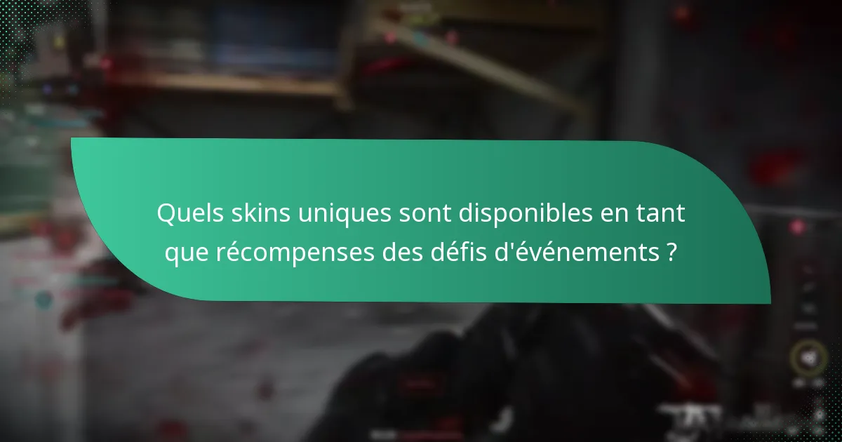 Comment les récompenses des défis d’événements actuels se comparent-elles aux événements passés ?